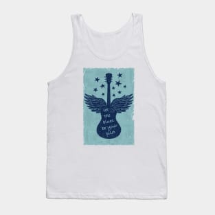 Let The Blues Be Your Pilot Tank Top